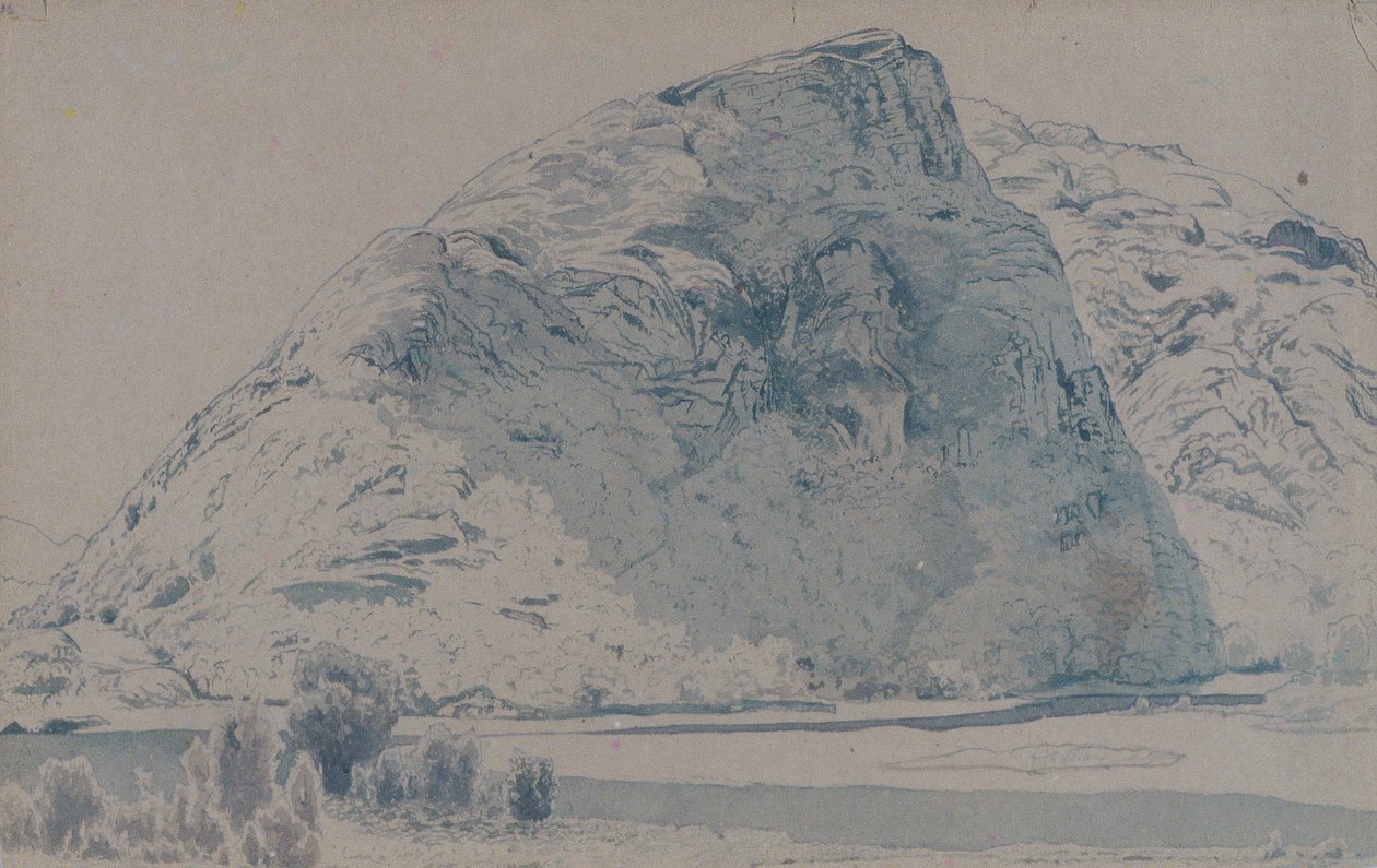 Bjerglandskab,. af Alexander Helwig Wyant