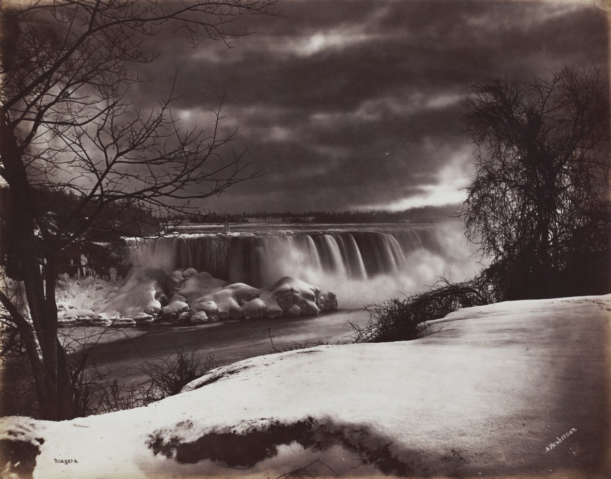Niagara-faldene af Alexander Henderson (Canadian