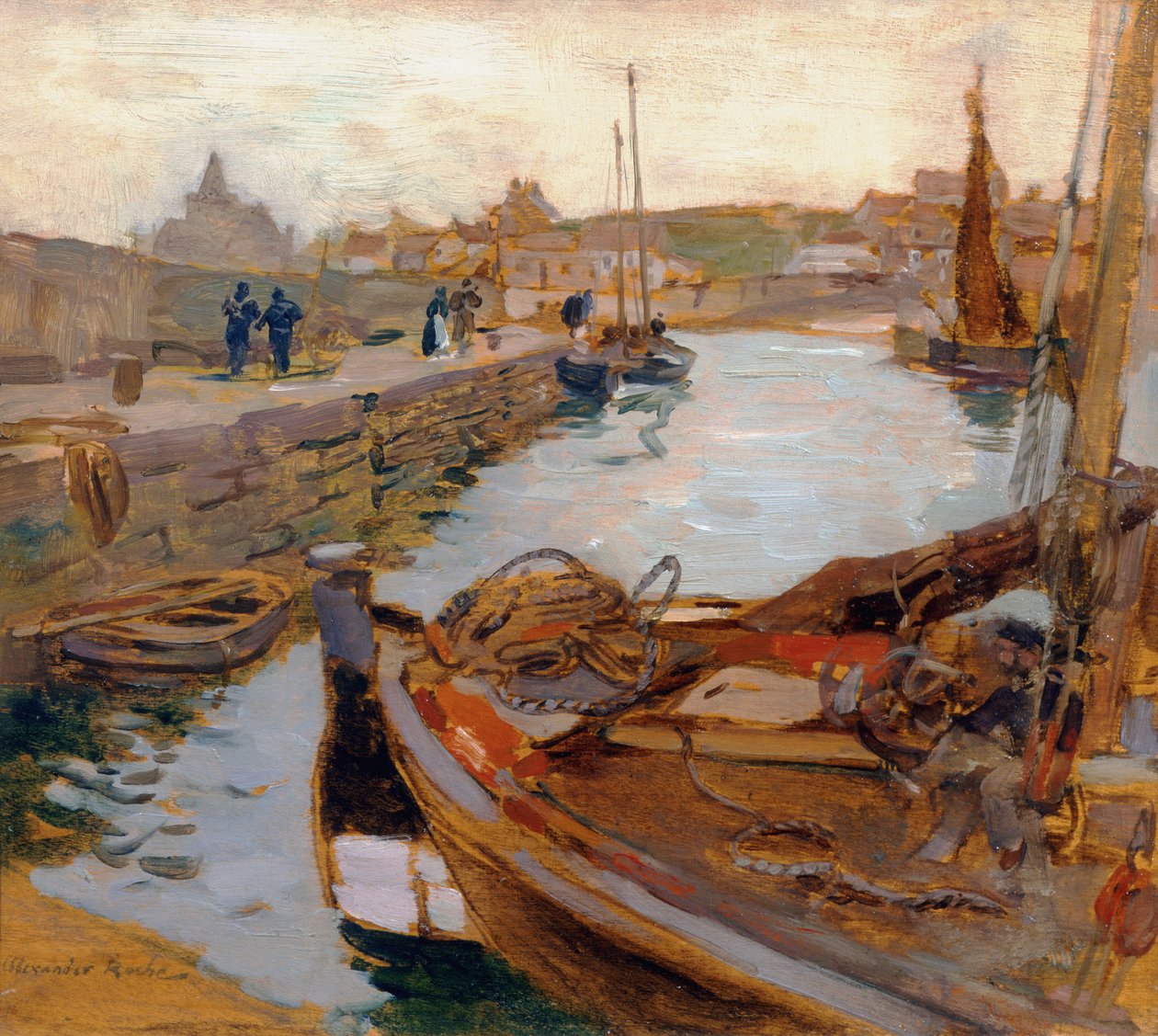 Havnen, St. Monance af Alexander Ignatius Roche