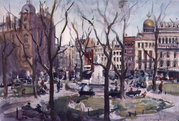 Leicester Square af Alexander Joshua Caleb Bryce
