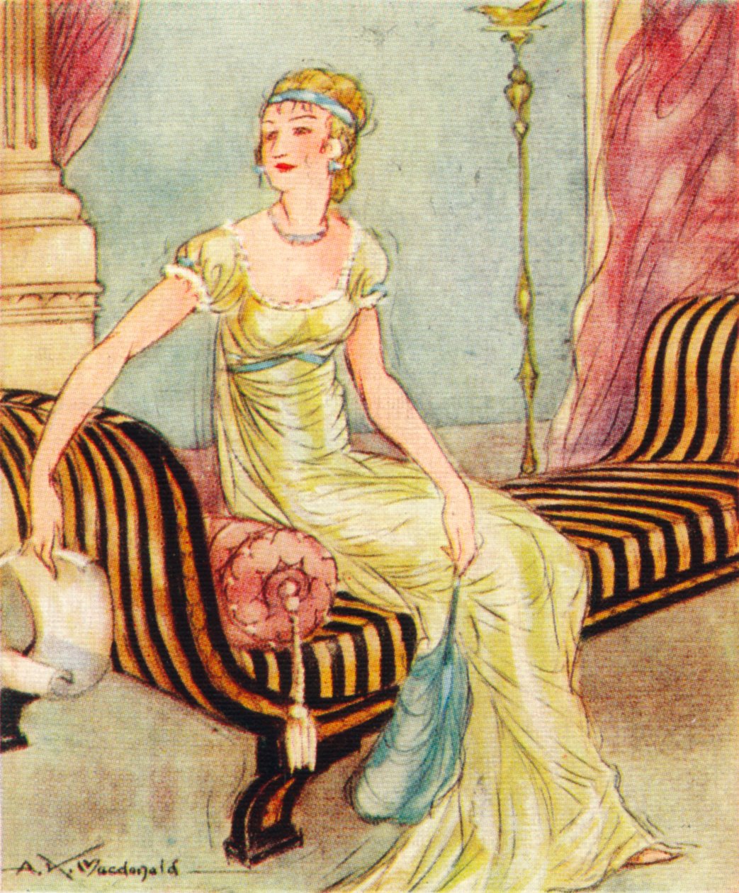 Madame Recamier, 1777-1849, 1937 af Alexander K. MacDonald