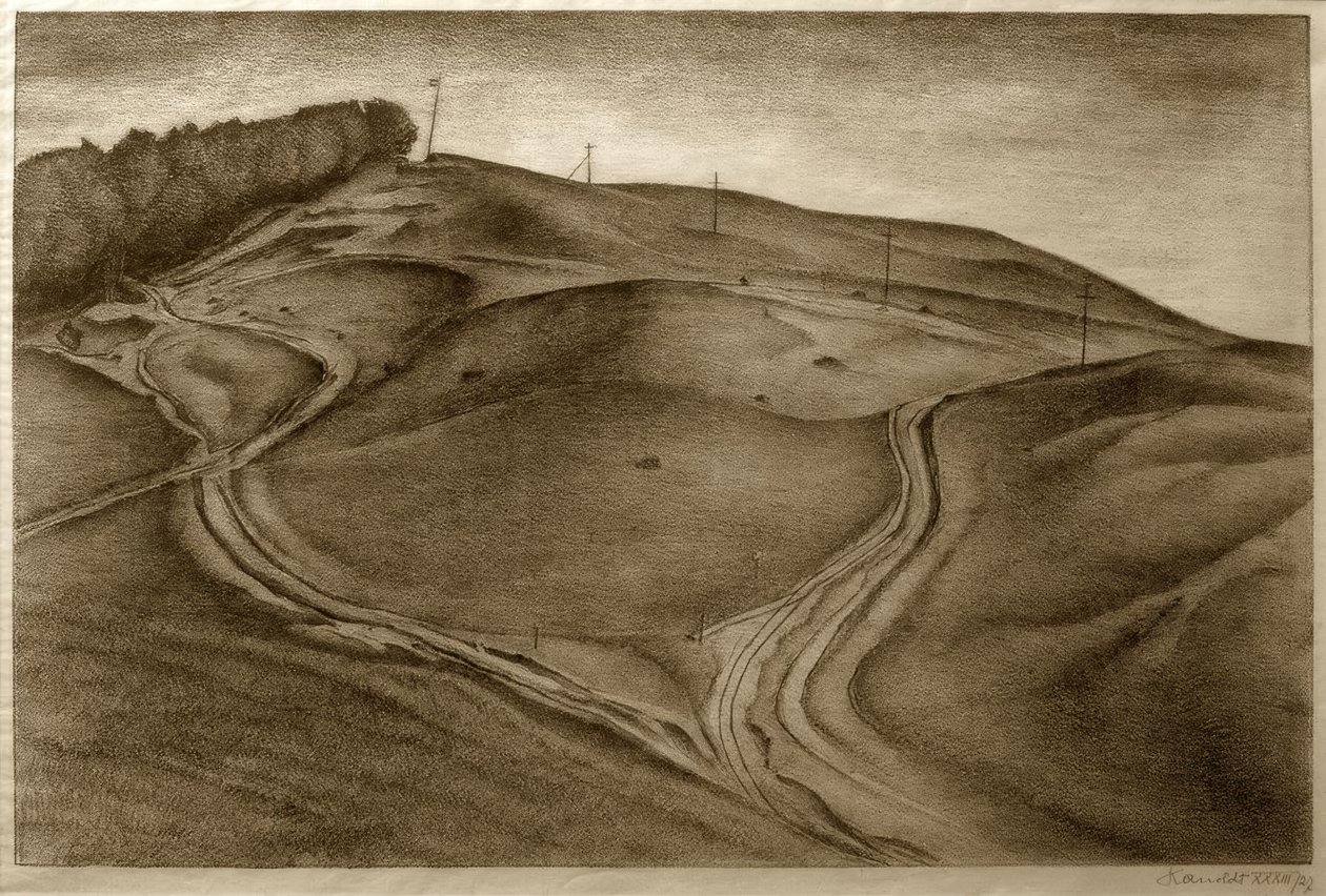 Hiddensee IV af Alexander Kanoldt
