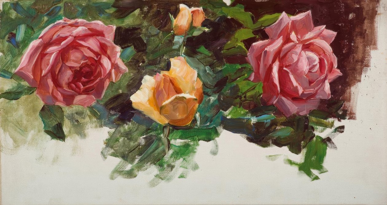 A. Koester, Rose Study af Alexander Köster