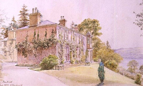 Brantwood, Cumbria, hjemsted for John Ruskin af Alexander Macdonald