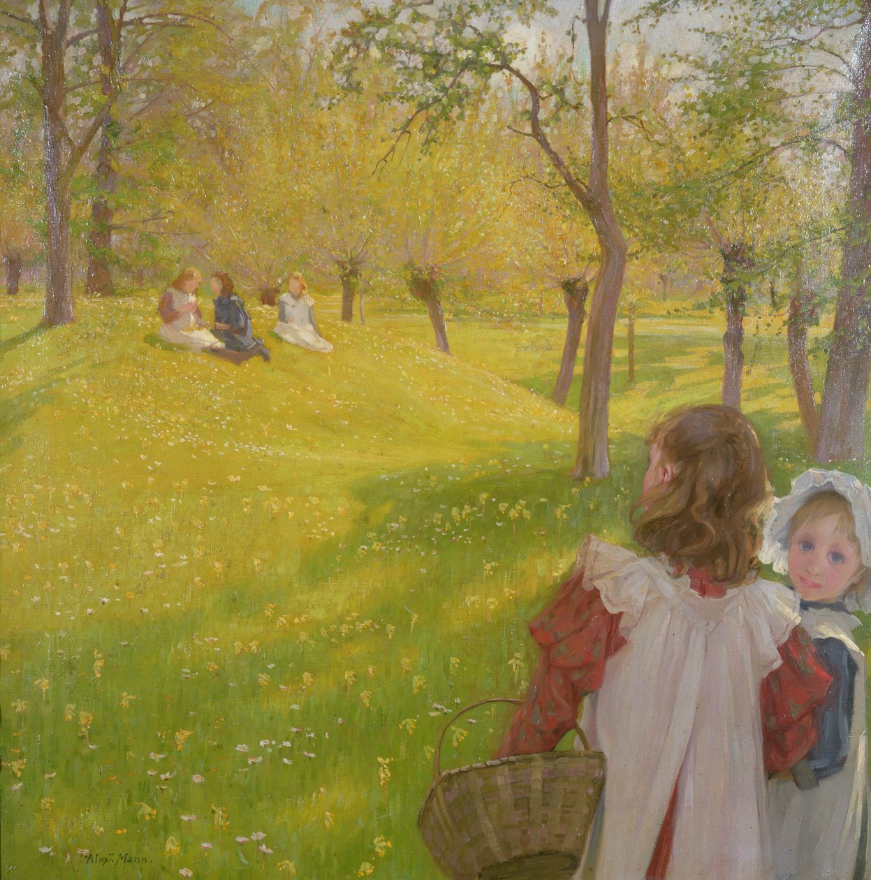Forårstid af Alexander Mann