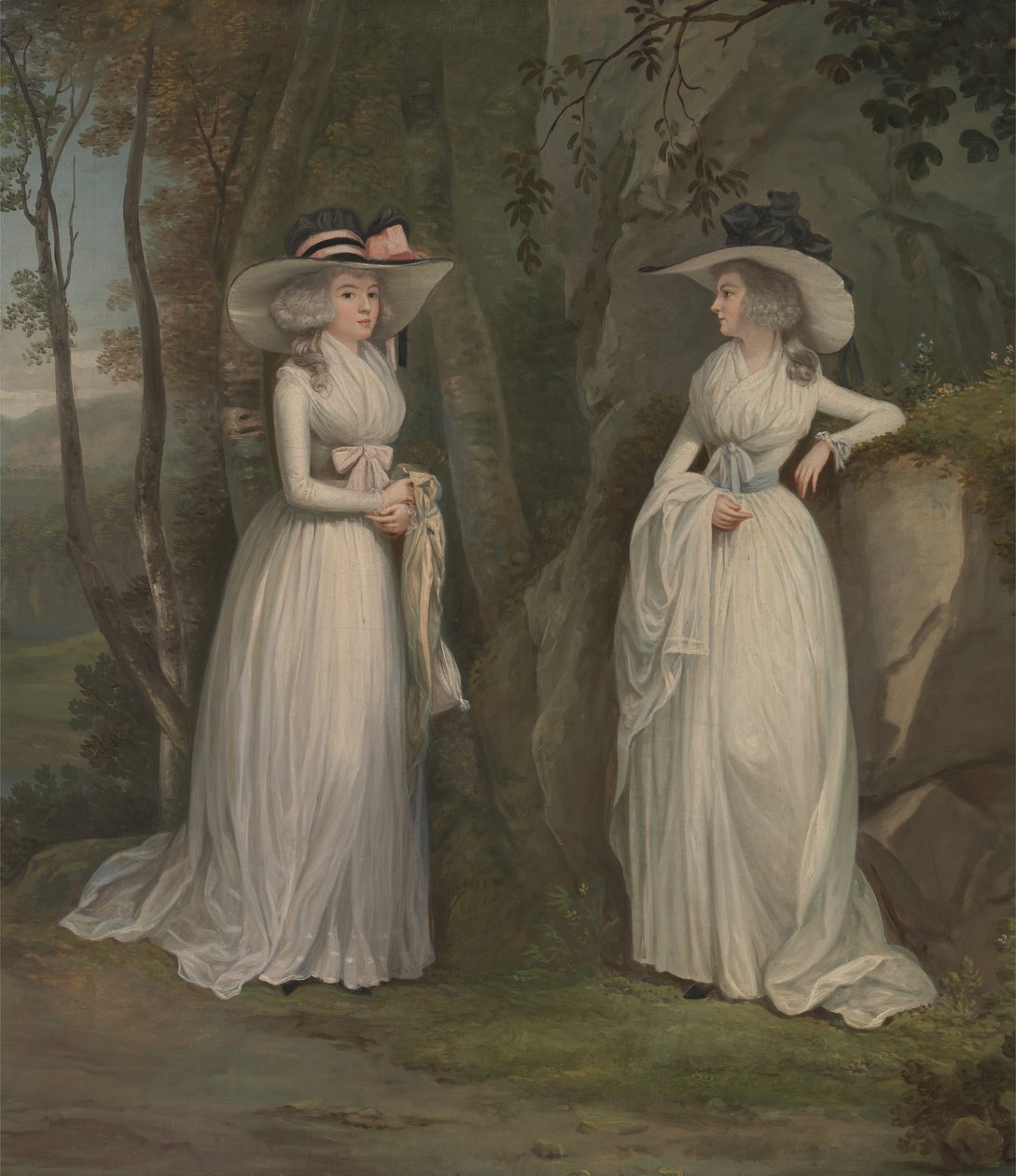 Eleanor og Margaret Ross af Alexander Nasmyth