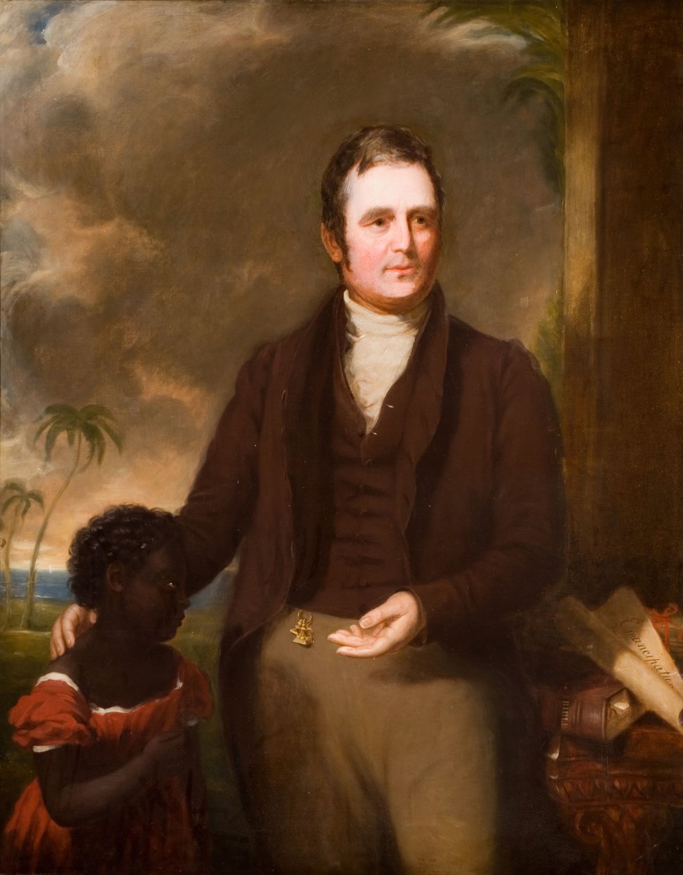 Portræt af Joseph Sturge, 1800-1850. af Alexander Rippingille