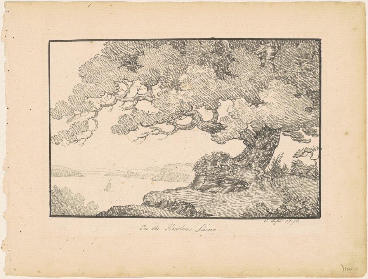Ved Hudson River af Alexander Robertson