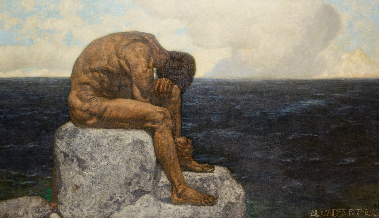 Odysseus (længsel efter hjemmet) af Alexander Rothaug