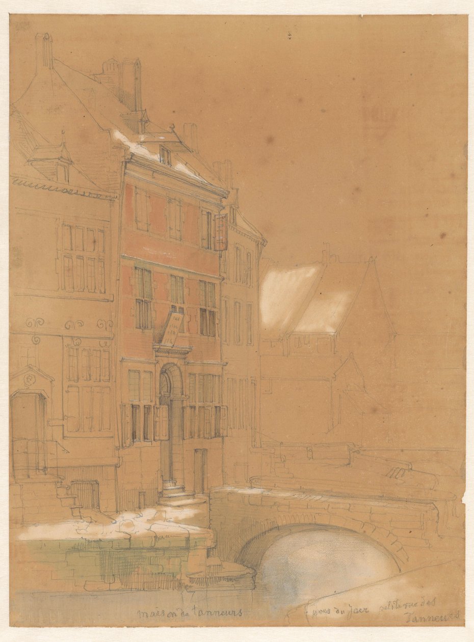 Garvernes hus i Maastricht af Alexander Schaepkens