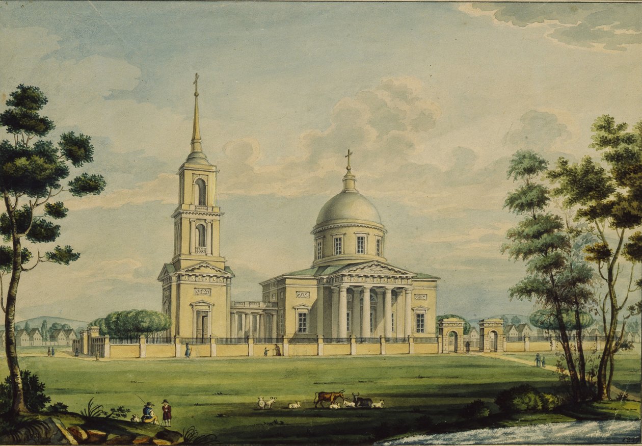 Akhtyrka ejendom, 1827 af Alexander Sergeyevich Kutepov