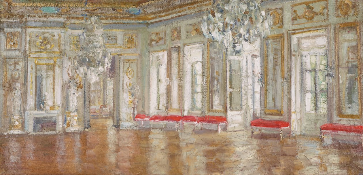 Den Hvide Sal, ca. 1907. af Alexander Valentinovich Sredin