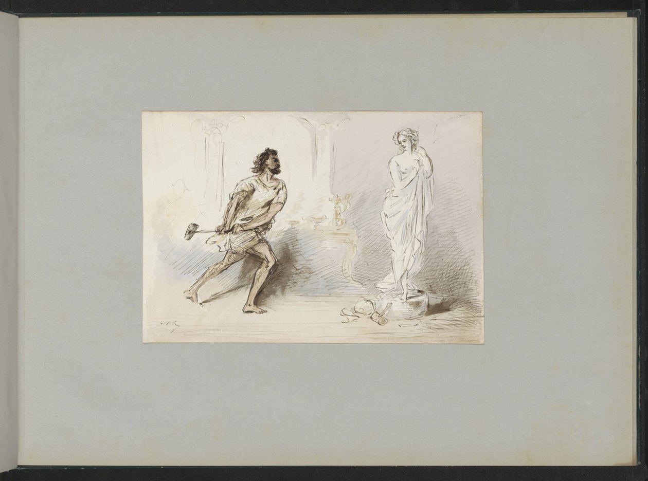 Pygmalions Galatea af Alexander Ver Huell