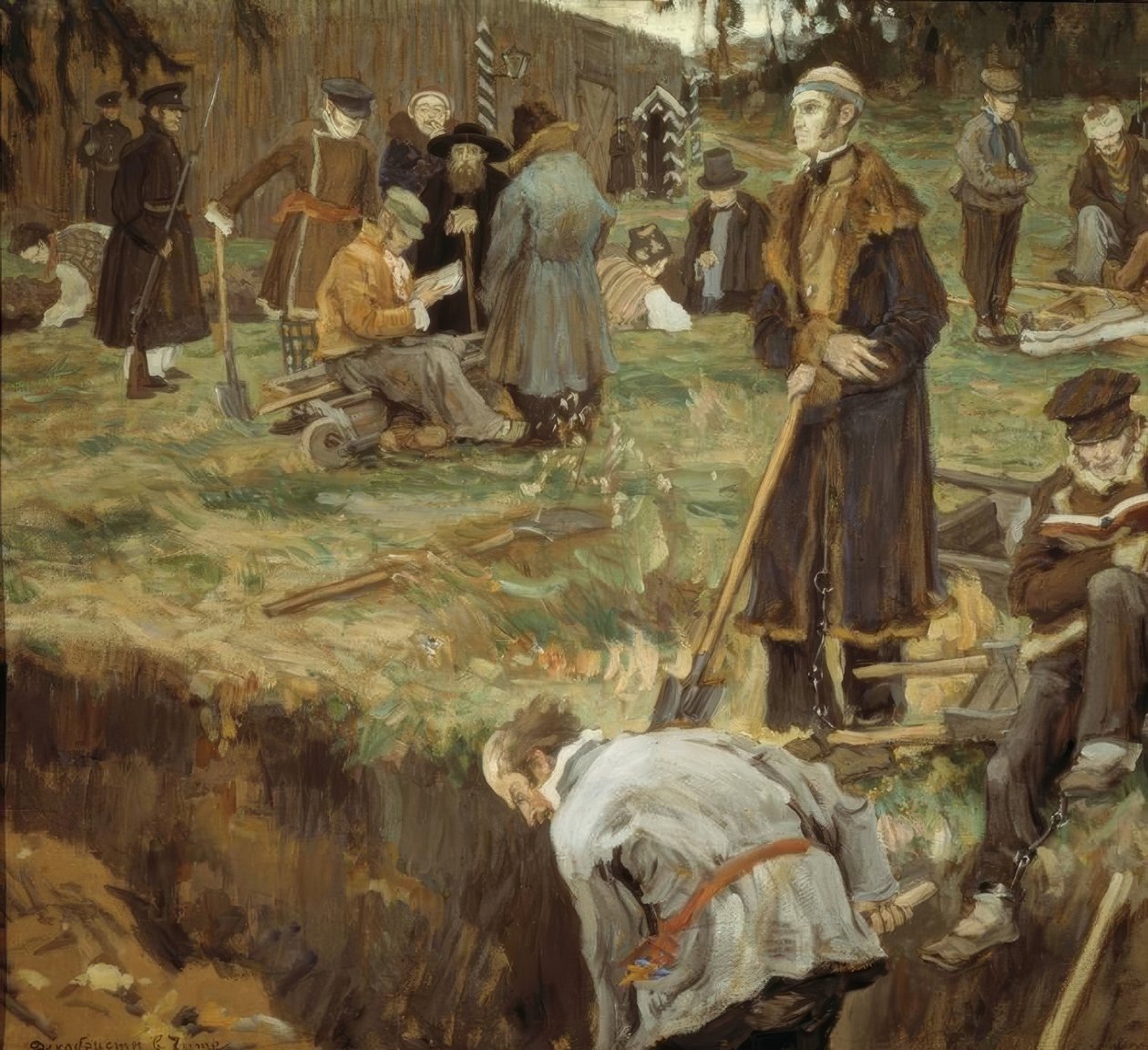 Decembristerne i Chita af Alexander Viktorowitsch Morawow