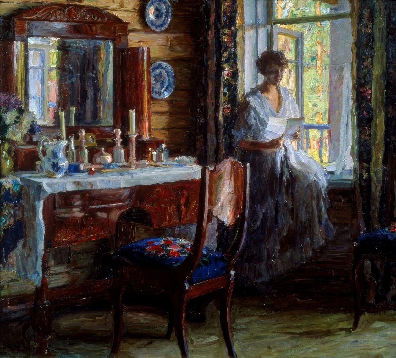 Interiør af Alexander Wiktorowitsch Morawow
