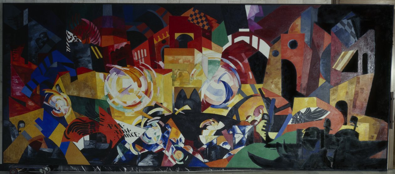 Venedig, 1918 af Alexandra Alexandrowna Exter