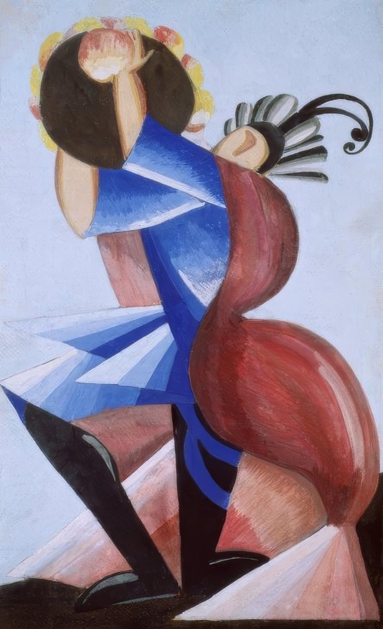 Figur af Alexandra Alexandrowna Exter