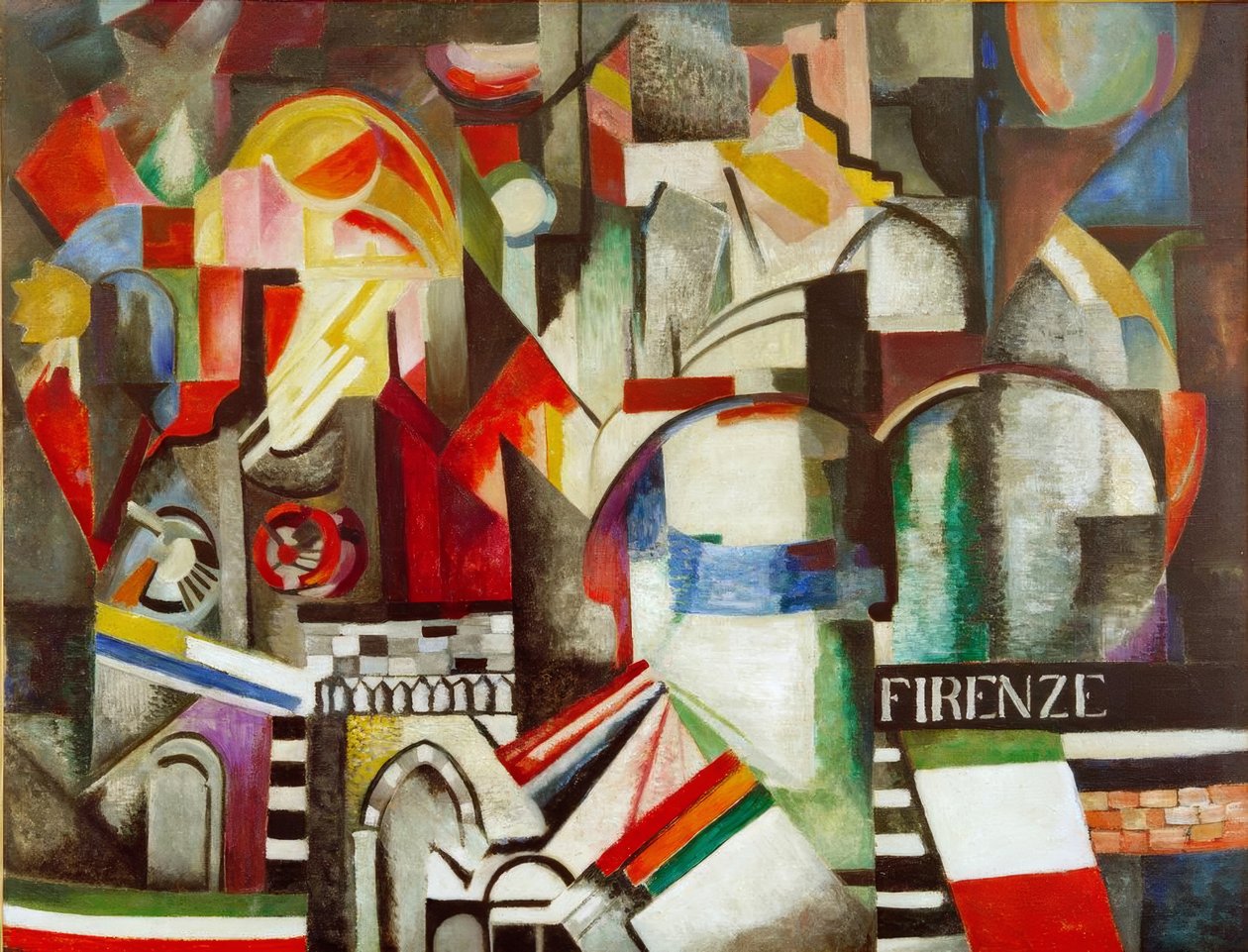 Firenze af Alexandra Alexandrowna Exter