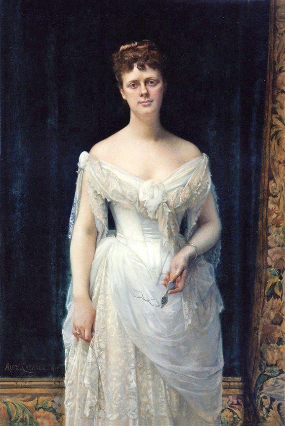 Mary Frick Garrett af Alexandre Cabanel