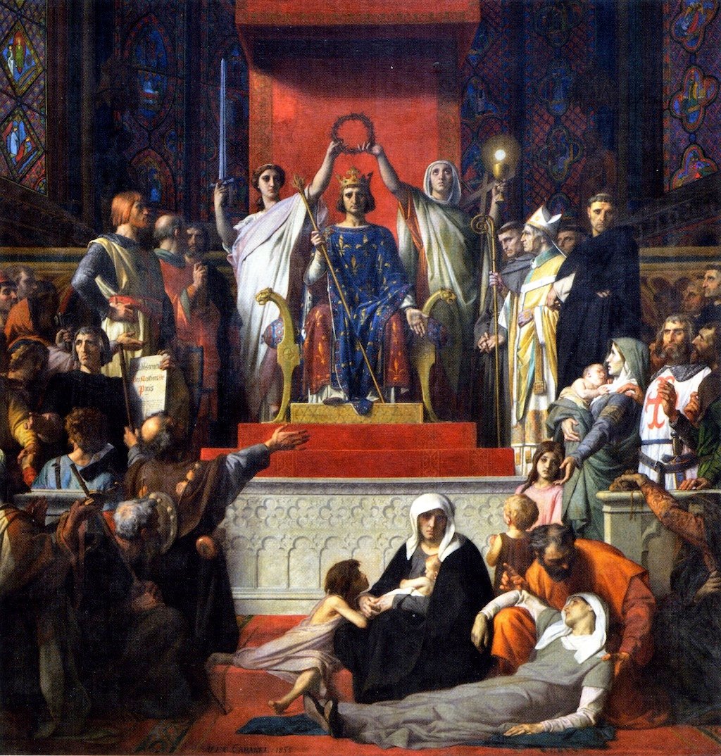 Louis -forherligelsen af Alexandre Cabanel