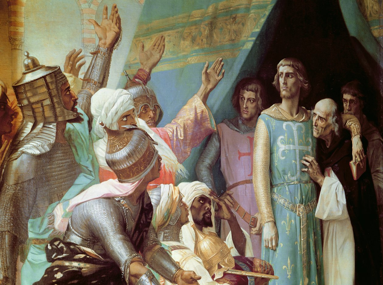 The Life of St. Louis (detaljer) af Alexandre Cabanel