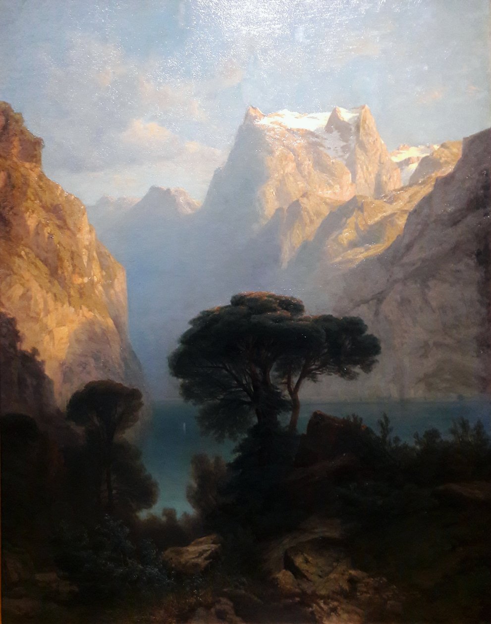 Lake Lucerne af Alexandre Calame