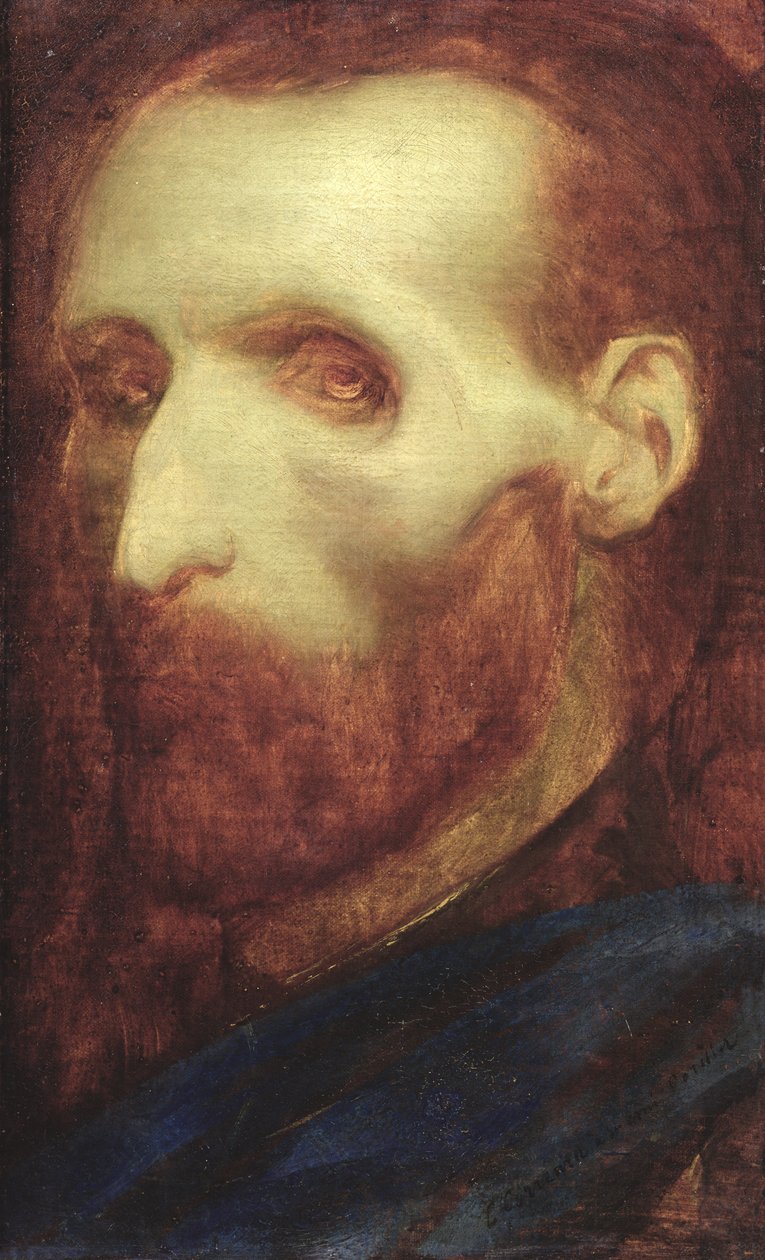 Theodore Gericault (1791-1824) døende, 1824 af Alexandre Correard