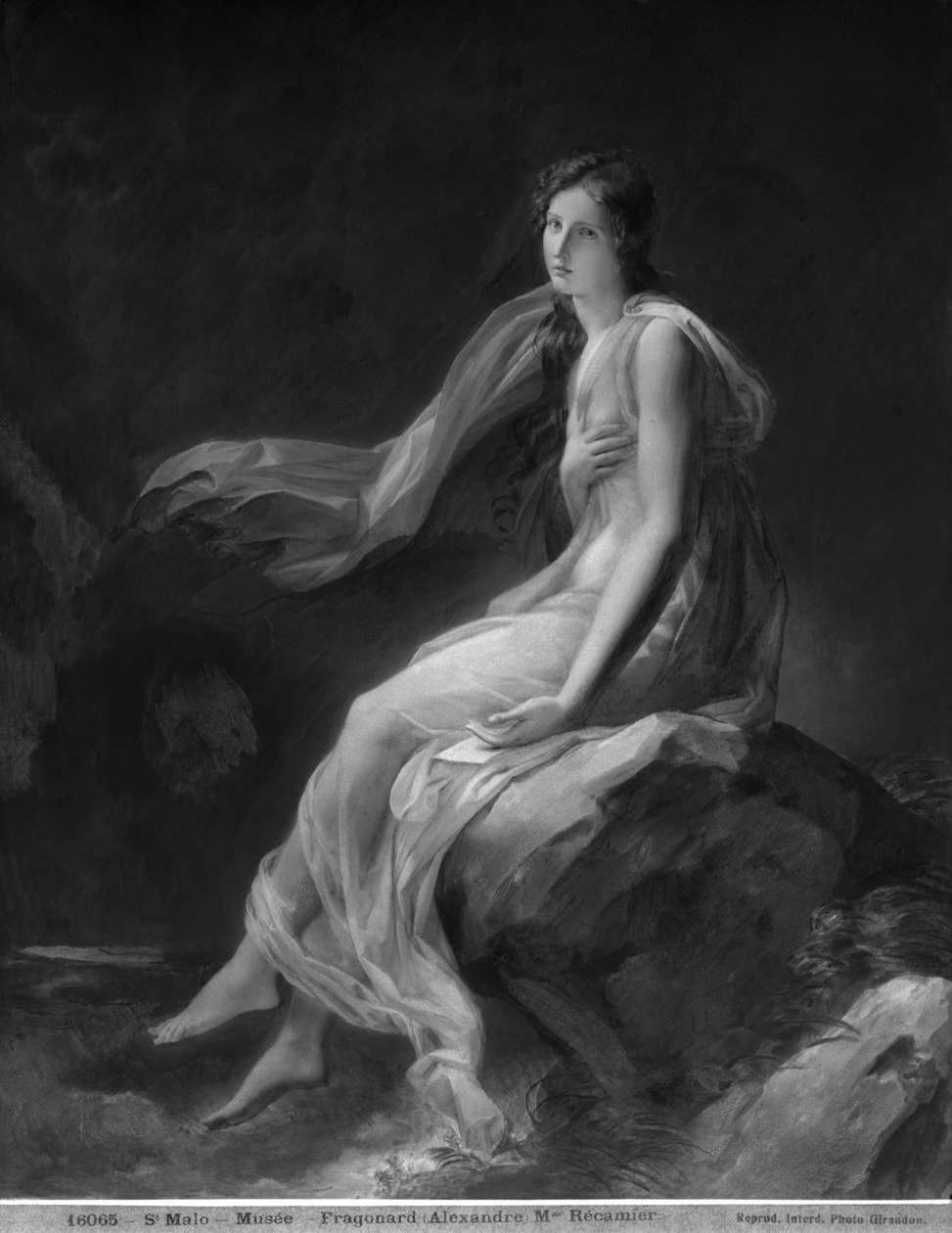 Madame Recamier (1777-1849) af Alexandre Evariste Fragonard