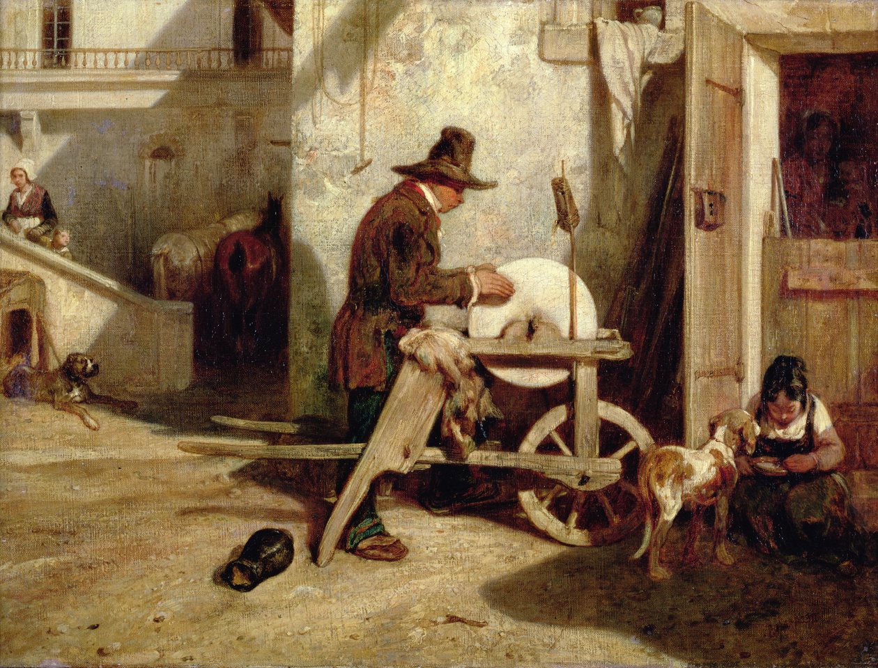 Knivsliberen af Alexandre Gabriel Decamps
