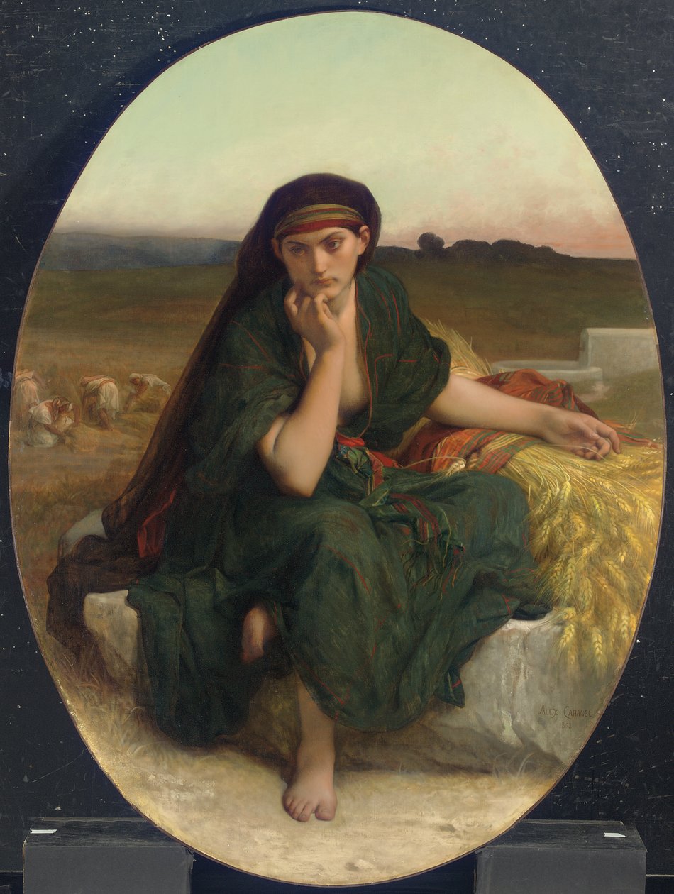 Ruth Revenant des Champs af Alexandre Cabanel