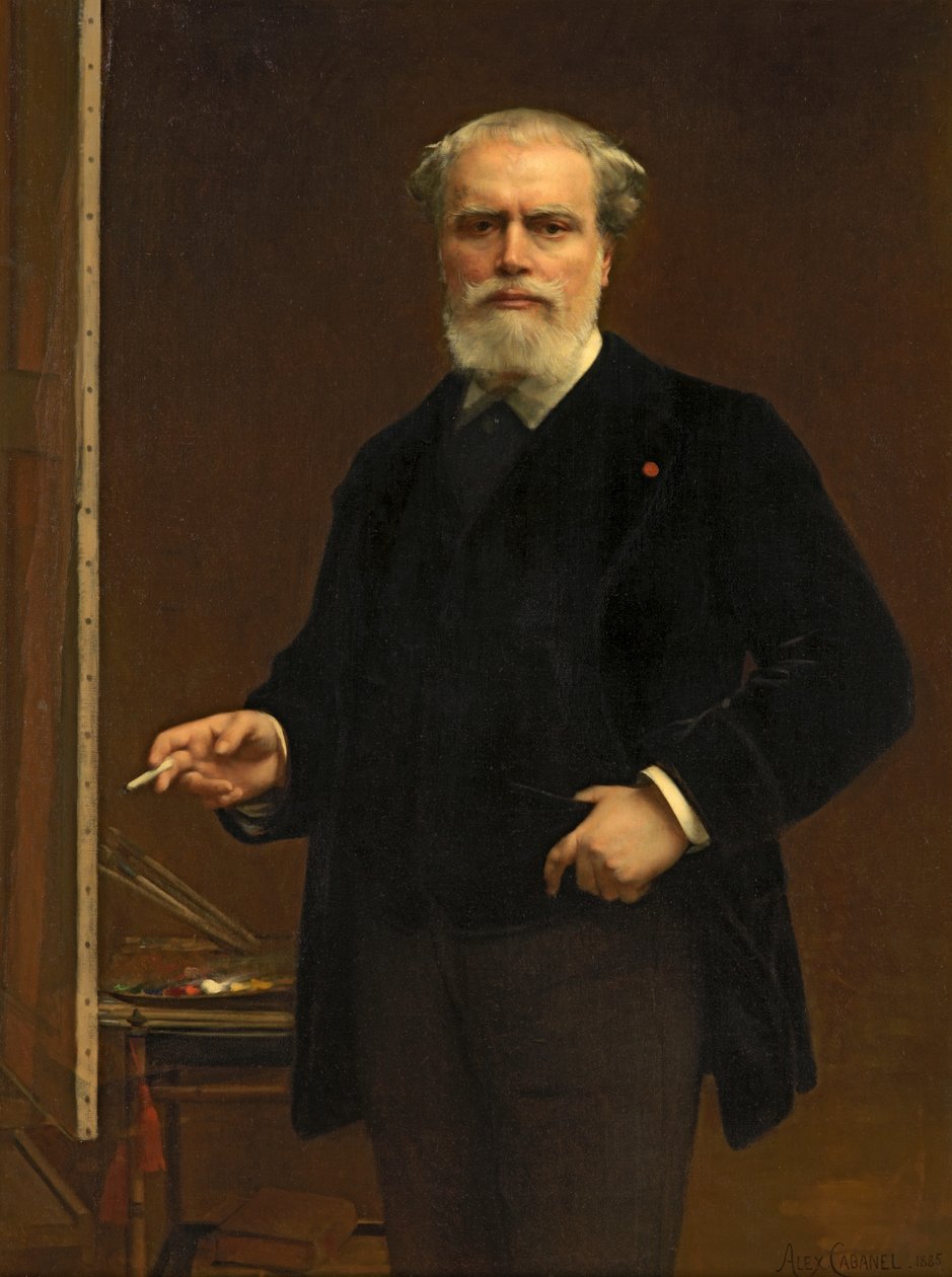 Selvportræt af Alexandre Cabanel