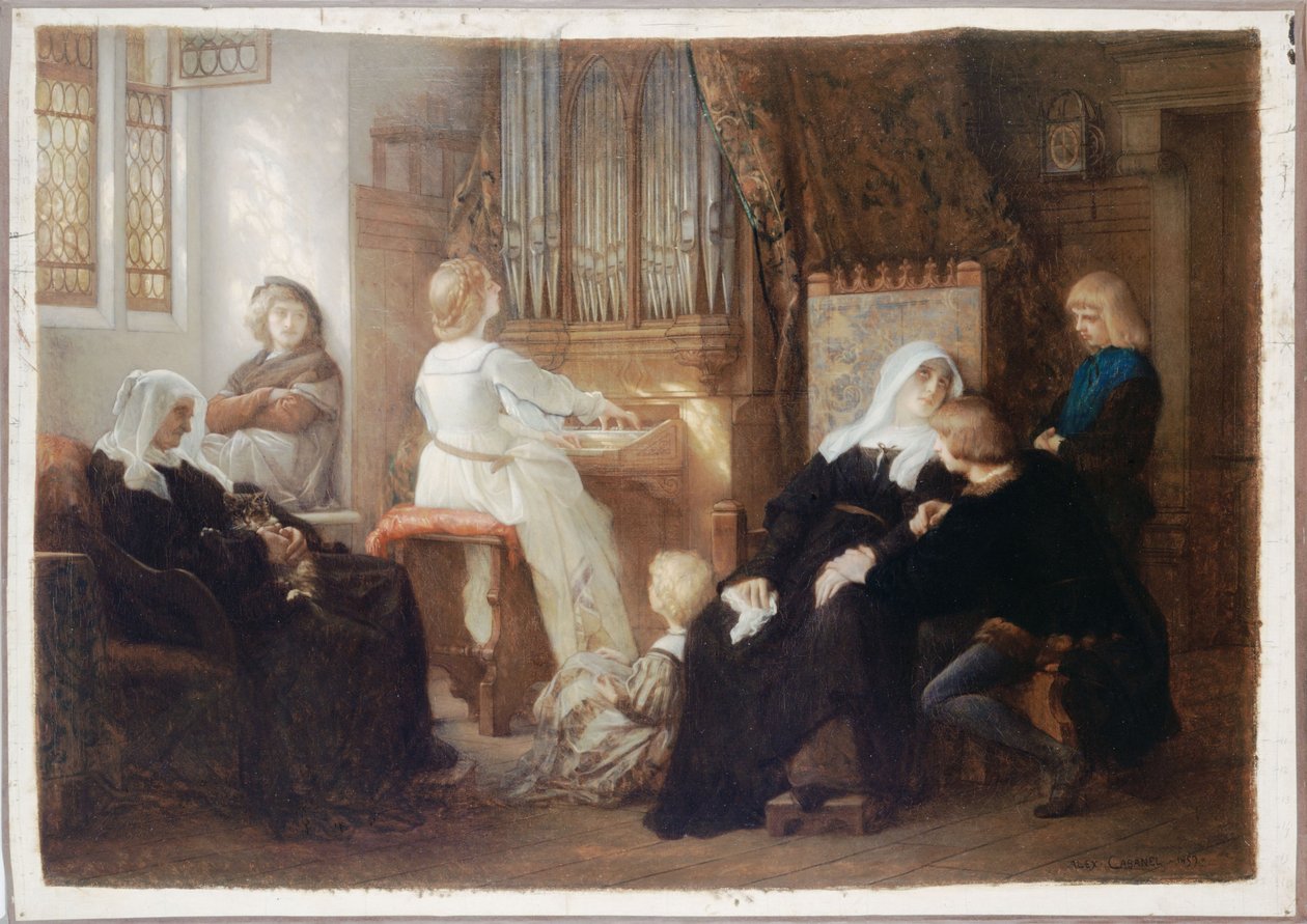 Korlederens enke af Alexandre Cabanel