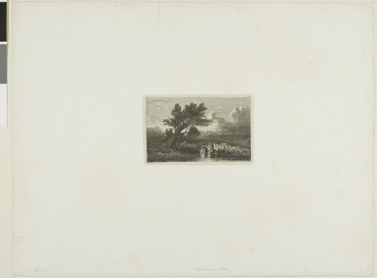Alpine Landskab af Alexandre Calame
