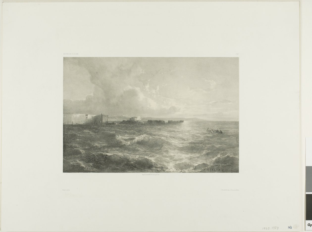 Pozzuoli af Alexandre Calame