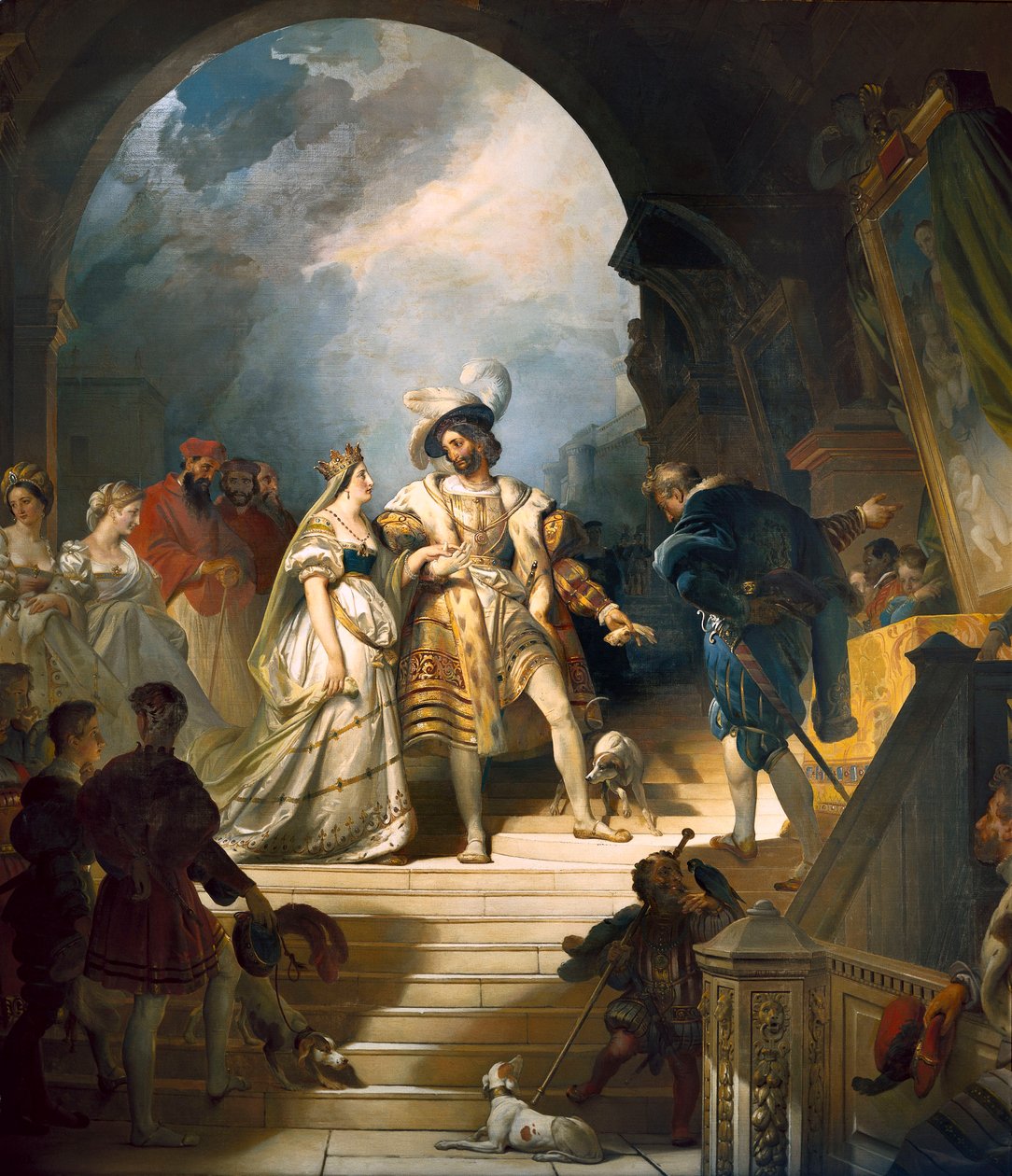 Frans I af Alexandre Evariste Fragonard
