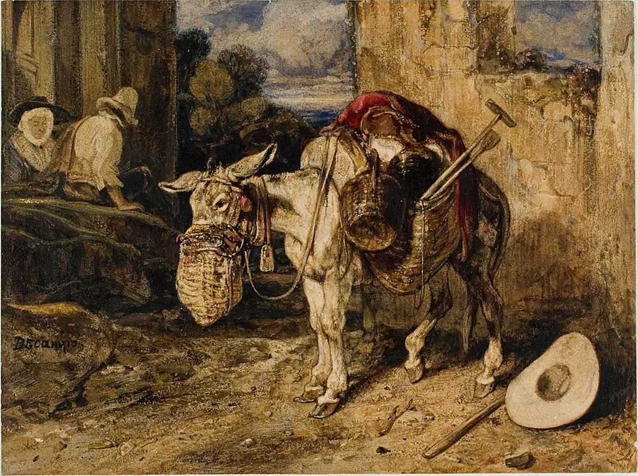 Æsel af Alexandre Gabriel Decamps