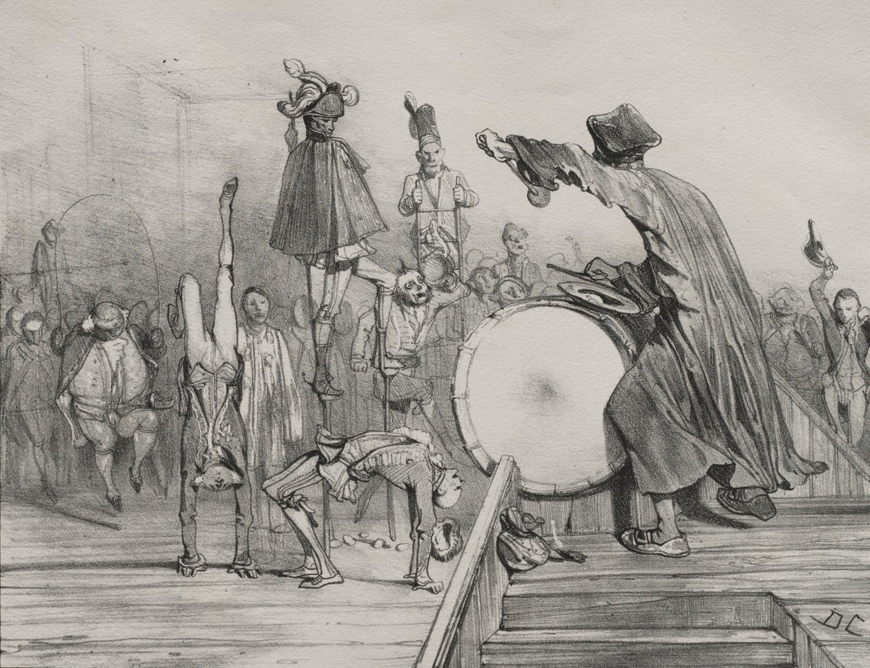 Store Tumler!, 1830-1831. af Alexandre Gabriel Decamps