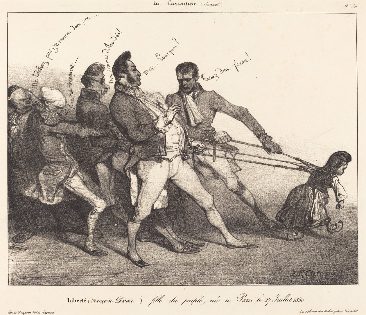 Frihed af Alexandre Gabriel Decamps