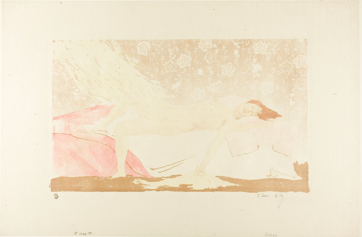 Danaë af Alexandre Lunois