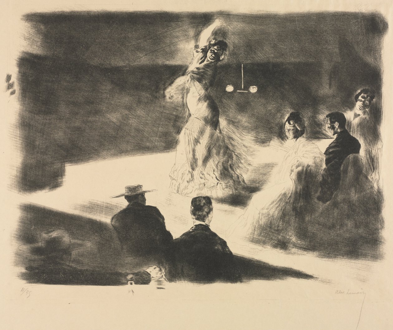 Spansk danser af Alexandre Lunois