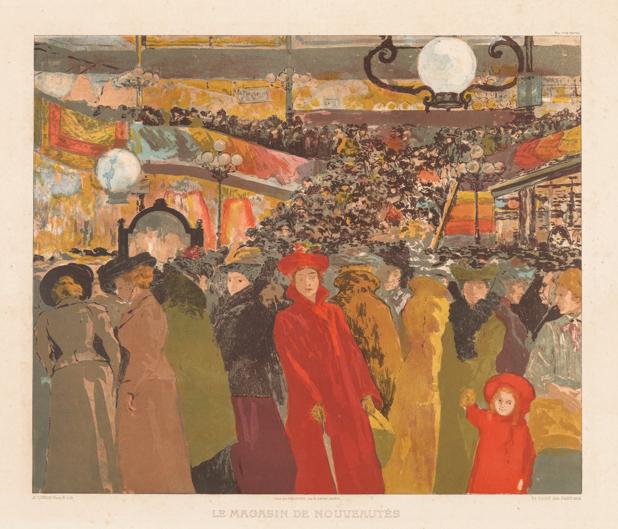 The Fancy Goods Store, 1902. af Alexandre Lunois