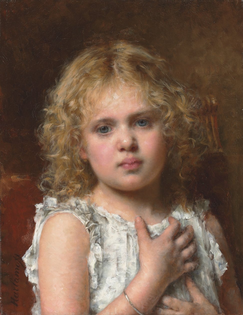 Dagdrømme, ca. 1890 af Alexei Alexevich Harlamoff
