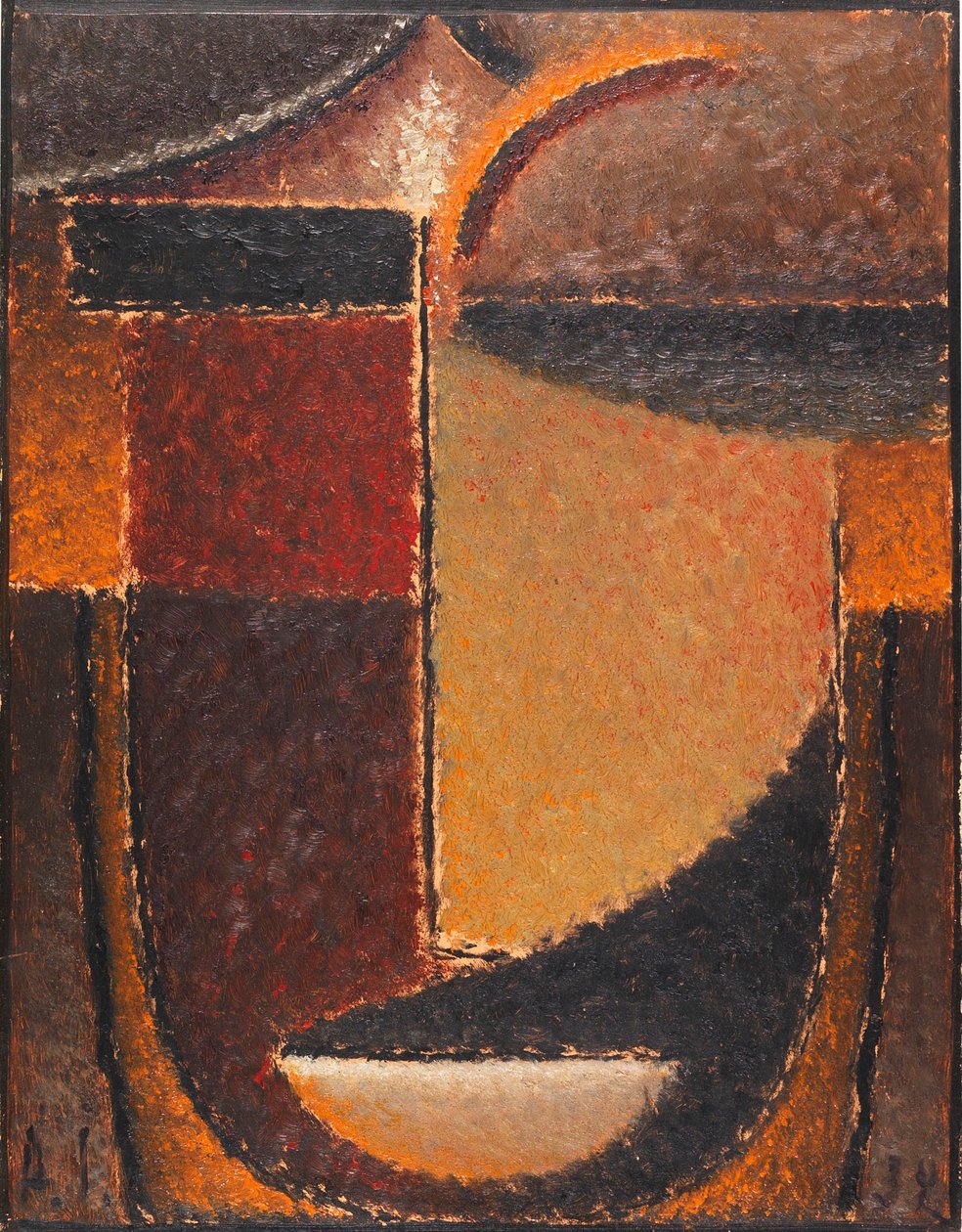 Abstrakt hoved: Orient, 1932. af Alexei Javlensky von