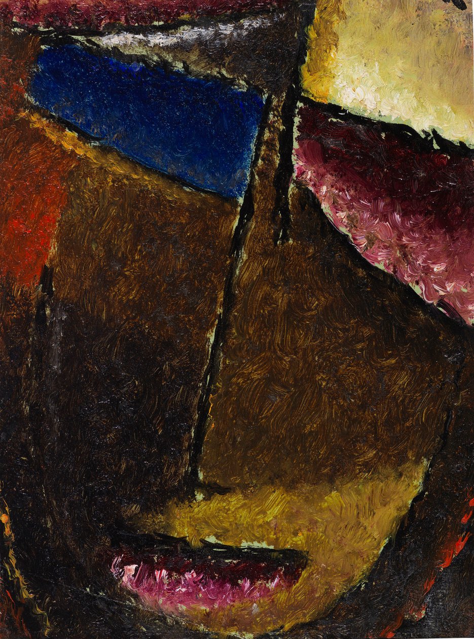 Lille abstrakt hoved, 1934. af Alexei Javlensky von