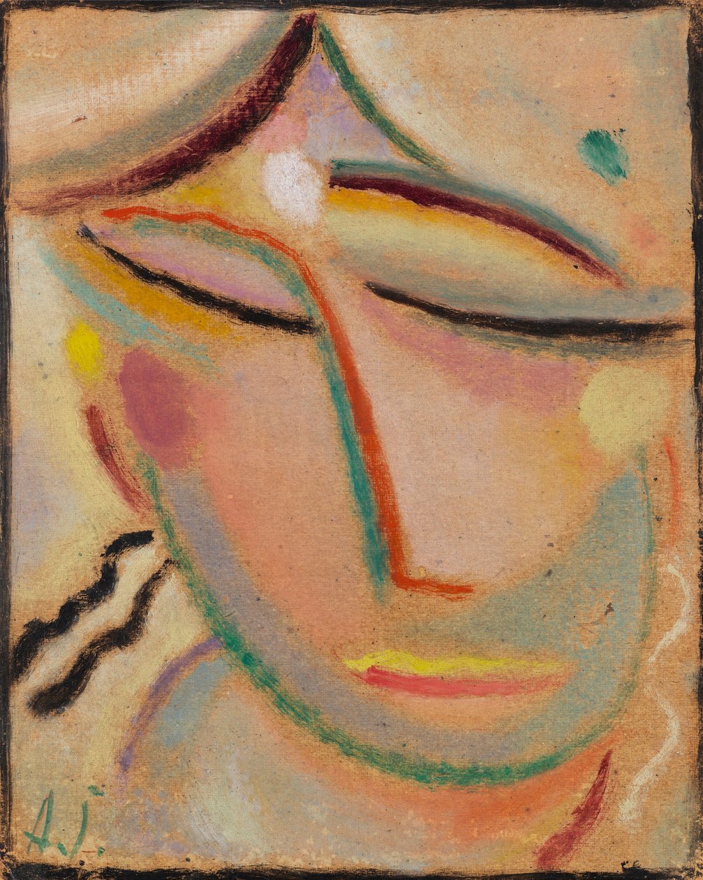 Lille hoved, ca. 1922. af Alexei Javlensky von