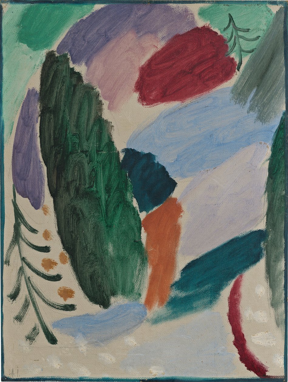 Frosty Day, 1915. af Alexej von Jawlensky
