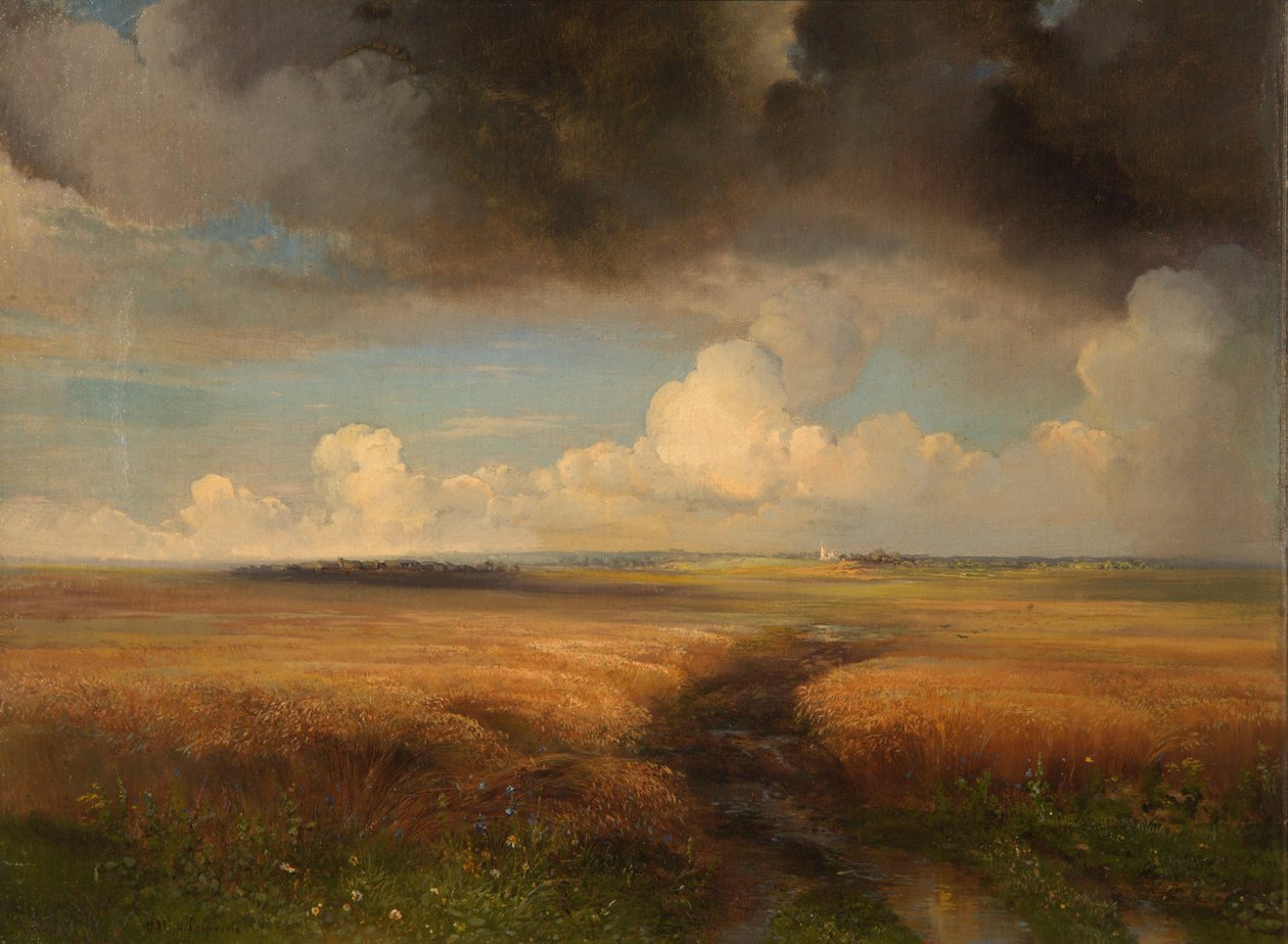 Rugmark, 1881. af Alexei Kondratyevich Savrasov