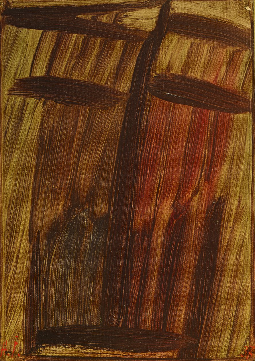 Stor Meditation X, 1937 af Alexej von Jawlensky