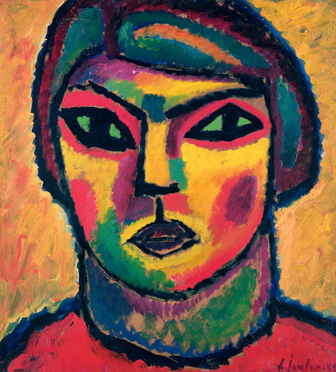 Modenhed, c.1912 af Alexej von Jawlensky