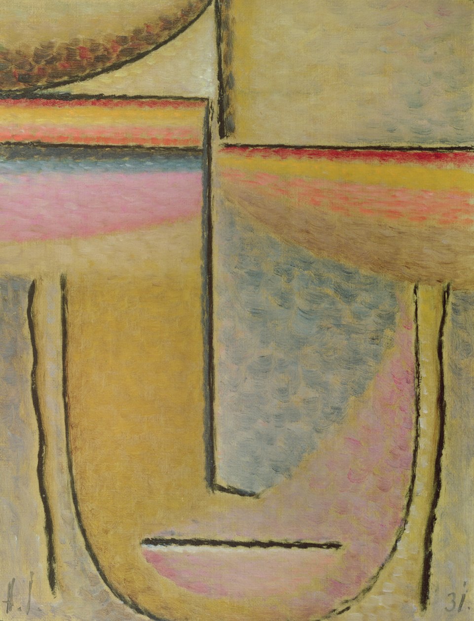 Parthenon, 1932 af Alexej von Jawlensky